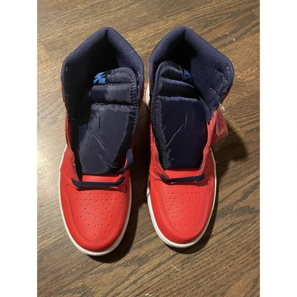 Nike Jordan 1 Retro High OG David Letterman Shoe Men's 8.5 NEW No Box 555088-606